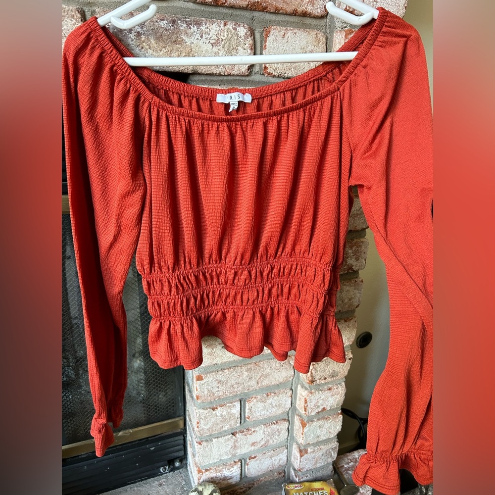 Iris Long Sleeve Medium length Top‎ Women’s Size M